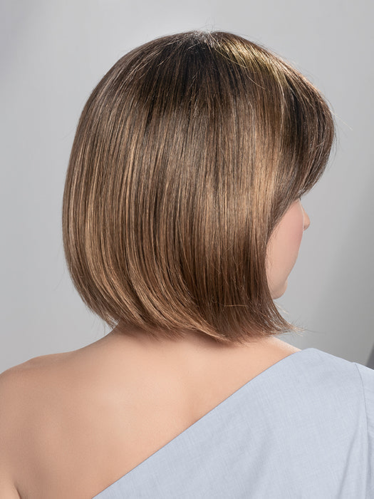 MONZA by ELLEN WILLE in CHOCOLATE TIPPED 6.830 | Dark Brown and Medium Brown with Light Auburn Blend with Lighter Tipped Ends