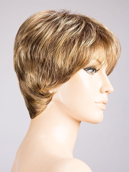 BERNSTEIN ROOTED 830.19.12 | Medium Brown Blended with Light Auburn and Light Honey Blonde with Lightest Brown Blend and Shaded Roots