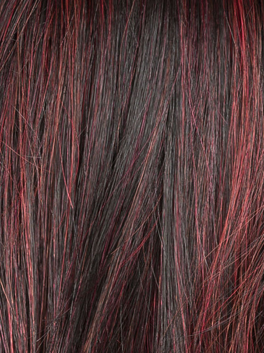 AUBURGINE ROOTED 131.133.132 | Deep Wine Red and Red Violet with Granat Red Blend with Shaded Roots