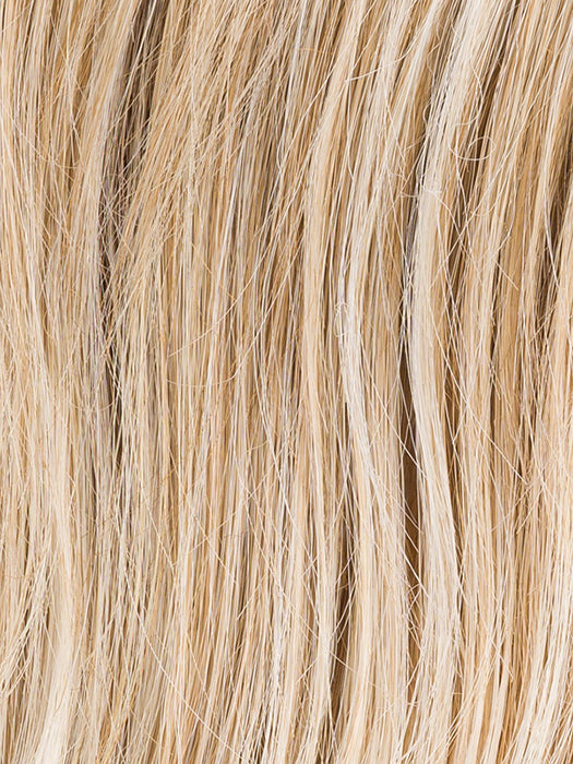 SANDY BLONDE LIGHTED 16.20.25 | Medium Blonde and Light Strawberry Blonde with Lightest Golden Blonde Blend and Shaded Roots