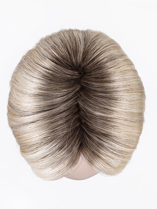 LIGHT CHAMPAGNE ROOTED 23.25.22  | Lightest Pale Blonde and Lightest Golden Blonde with Light Neutral Blonde Blend and Shaded Roots