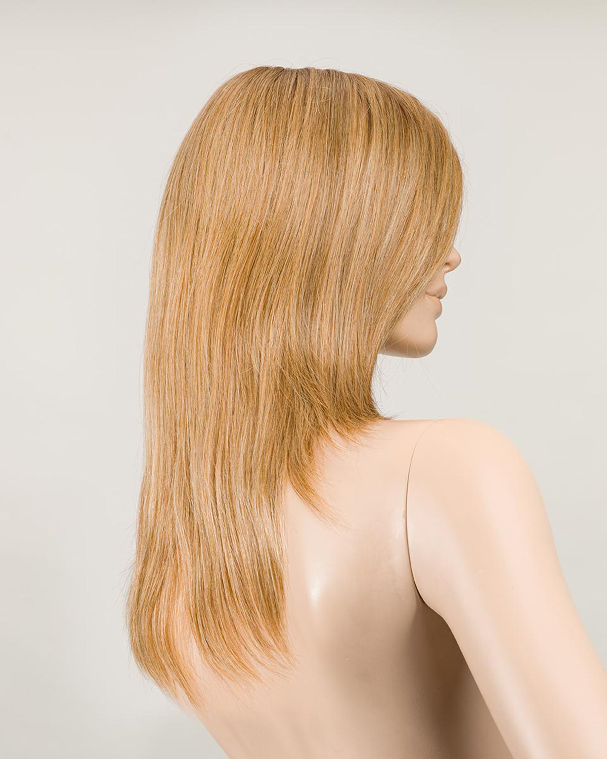 LIGHT BERNSTEIN ROOTED 20.26.27 | Light Golden Blonde, Light Strawberry Blonde and Dark Strawberry Blonde blend with Shaded Roots