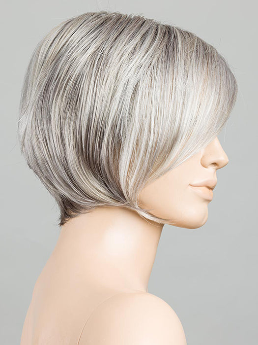 METALLIC BLONDE ROOTED 60.101.51 | Pearl White, Pearl Platinum with Dark and Lightest Brown and Grey Blend with Shaded Roots