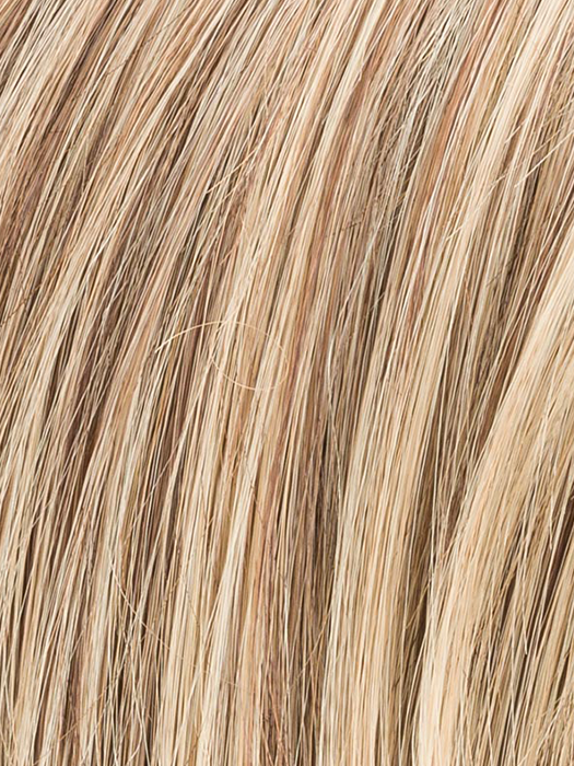 TOBACCO ROOTED 12.26.27 | Medium Brown Blended with Light Auburn, Lightest Brown, and Dark Strawberry Blonde Blend with Shaded Roots