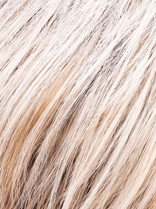 PEARL BLONDE ROOTED 101.20.23 | Pearl Platinum and Light Strawberry Blonde with Lightest Pale Blonde Blend and Shaded Roots