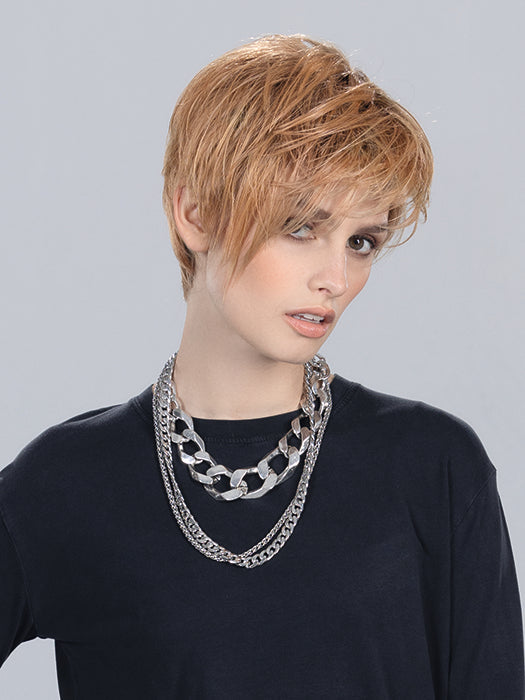 LINK MONO PART by Ellen Wille in TOFFEE BLONDE ROOTED 27.20 | Dark Strawberry Blonde with Light Strawberry Blonde Blend and Shaded Roots