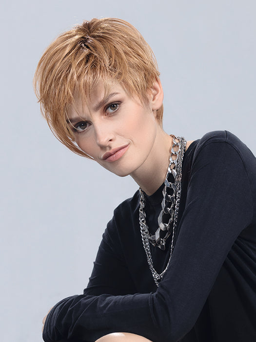 LINK MONO PART by Ellen Wille in TOFFEE BLONDE ROOTED 27.20 | Dark Strawberry Blonde with Light Strawberry Blonde Blend and Shaded Roots