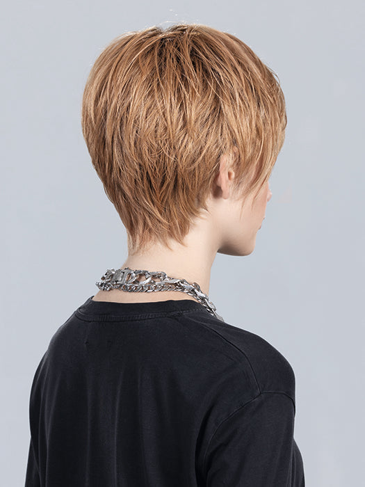 LINK MONO PART by Ellen Wille in TOFFEE BLONDE ROOTED 27.20 | Dark Strawberry Blonde with Light Strawberry Blonde Blend and Shaded Roots