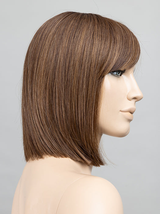 HOT MOCCA ROOTED 830.27.33 | Medium Brown, Light Auburn, Dark Strawberry Blonde, and Dark Auburn Blend with Shaded Roots