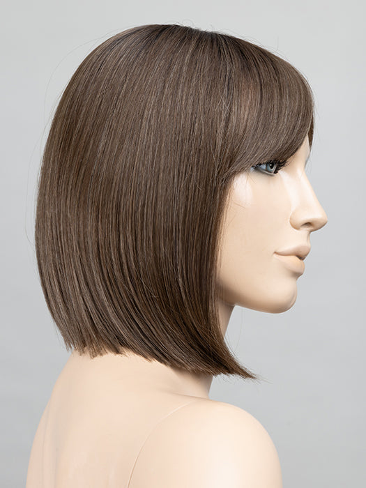 NOUGAT ROOTED 8.12.10 | Medium, Light, and Lightest Brown Blend with Shaded Roots