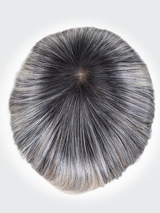 SALT/PEPPER FROSTED 58.44.56 | Black/Dark Brown Blend with Lightest Brown and Lightest Blonde with Grey Blend and a Soft Matte Finish