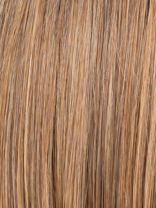 TOFFEE BLONDE ROOTED 27.31.20 | Dark Strawberry Blonde with Light Reddish Auburn and Light Strawberry Blonde Blend with Shaded Roots