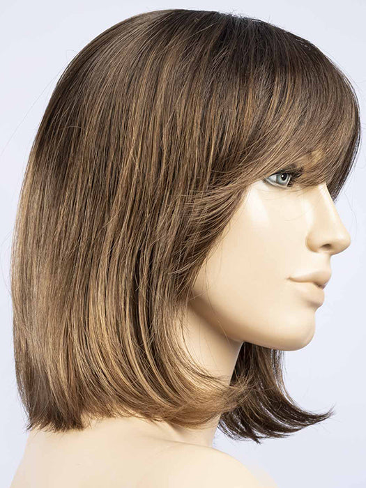 CHOCOLATE TIPPED 6.830 | Dark Brown and Medium Brown with Light Auburn Blend with Lighter Tipped Ends