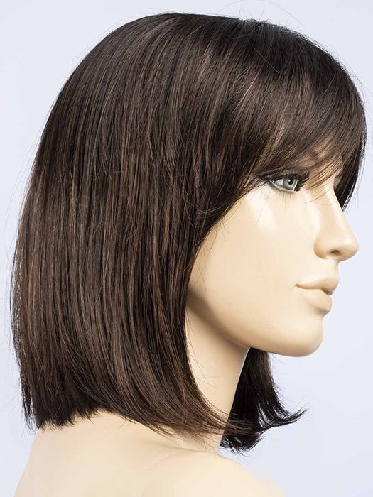 DARK CHOCOLATE TIPPED 4.33 | Darkest Brown Blended with Dark Auburn and Lighter Tipped Ends