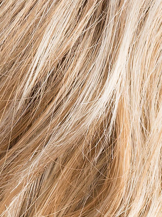 LIGHT CARAMEL ROOTED 26.25.20 | Light and Lightest Golden Blonde with Light Strawberry Blonde Blend and Shaded Roots