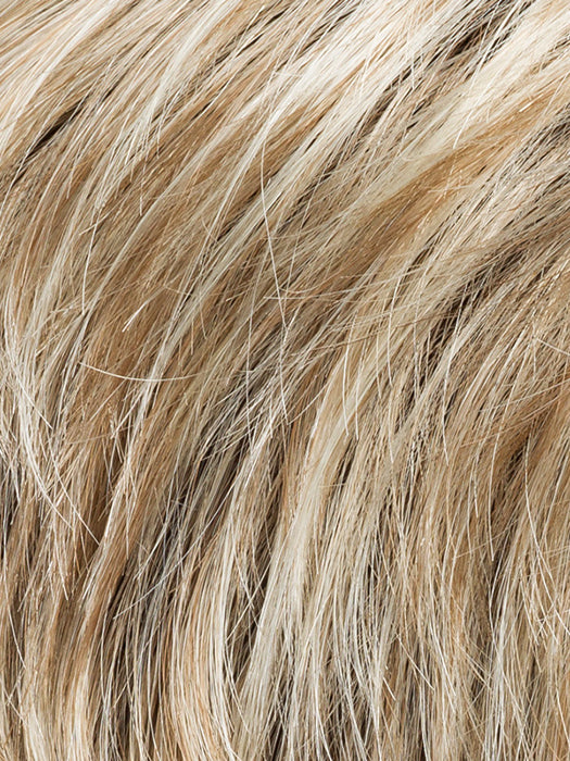 CHAMPAGNE ROOTED 22.25.20 | Light Neutral Blonde, Lightest Golden Blonde, and  Light Strawberry Blonde Blend with Shaded Roots
