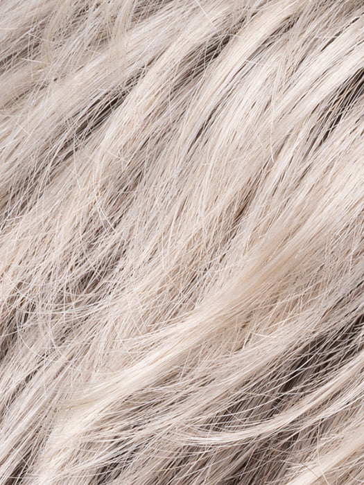SILVER BLONDE ROOTED 60.24 | Pearl White and Lightest Ash Blonde Blend with Shaded Roots