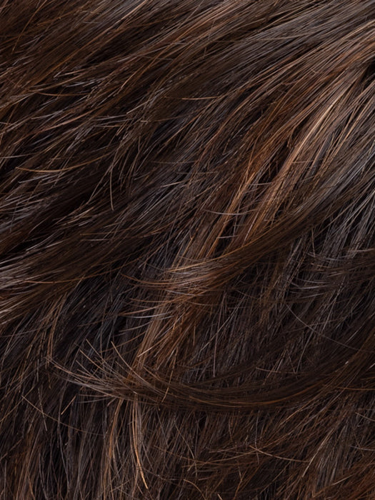 DARK CHOCOLATE SHADED 4.30.6 | Dark Brown, Light Auburn, Darkest Brown Blend with Shaded Roots