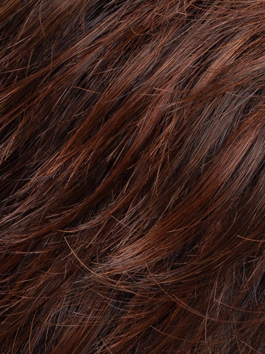 RED VINO SHADED 33.130.4 | Dark Auburn, Deep Copper Brown, and Darkest Brown Blend with Shaded Roots