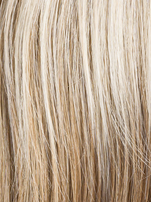 LIGHT CHAMPAGNE ROOTED 23.25.20 | 	Lightest Pale Blonde and Lightest Golden Blonde with Light Strawberry Blonde Blend and Shaded Roots
