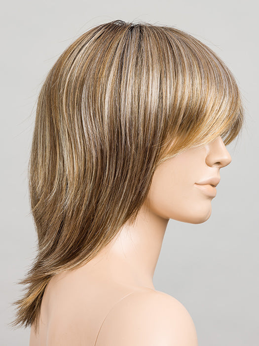 SAND MULTI ROOTED 24.14.12 | Lightest Ash Blonde and Medium Ash Blonde with Lightest Brown Blend and Shaded Roots