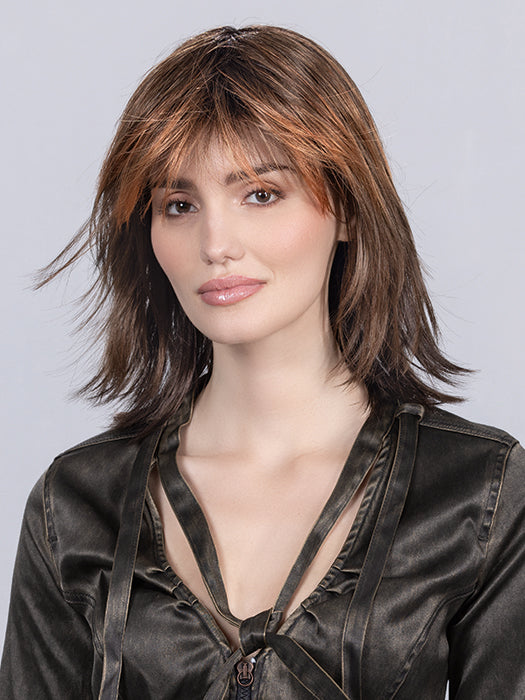RAINBOW by Ellen Wille in HOT HAZELNUT ROOTED 28.830.6 | Light Copper Red and Medium Brown Blended with Light Auburn and Dark Brown with Shaded Roots