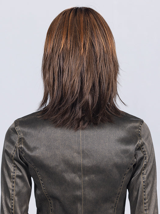 RAINBOW by Ellen Wille in HOT HAZELNUT ROOTED 28.830.6 | Light Copper Red and Medium Brown Blended with Light Auburn and Dark Brown with Shaded Roots