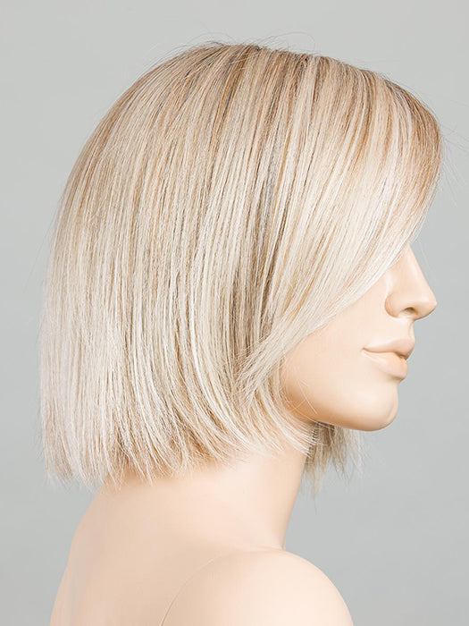 PEARLBLONDE ROOTED 101.20.25 | Pearl Platinum Blended with Light Strawberry Blonde and Lightest Golden Blonde with Shaded Roots