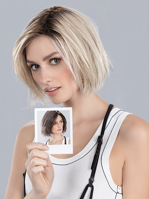 READY by Ellen Wille in SILVER BLONDE ROOTED 60.101.24 | Pearl White with Pearl Platinum and Lightest Ash Blonde Blend with Shaded Roots
