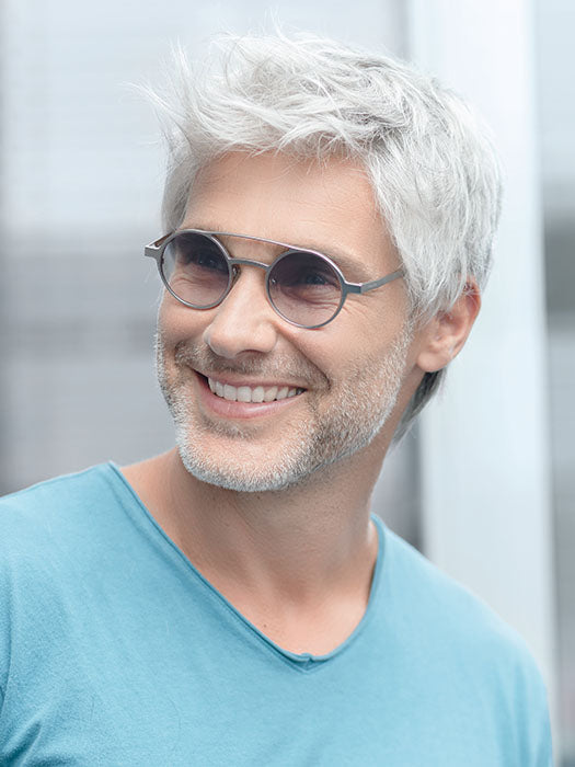 GEORGE 5 STARS by ELLEN WILLE in M56S | Dark Brown with 75% Gray