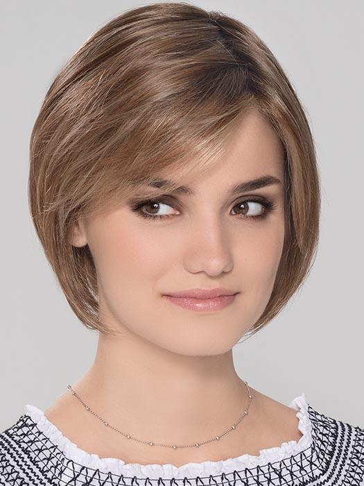 AMY SMALL DELUXE by ELLEN WILLE in MOCCA MIX 830.27.12 | Medium Brown Blended with Light Auburn and Dark Strawberry Blonde with Lightest Brown Blend 