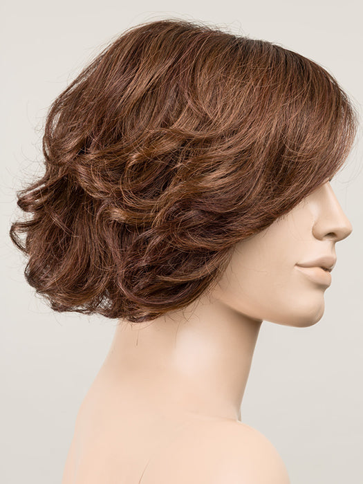 CINNAMON BROWN ROOTED 33.30.39 | Dark and Light Auburn with Copper Red Blend with Shaded Roots