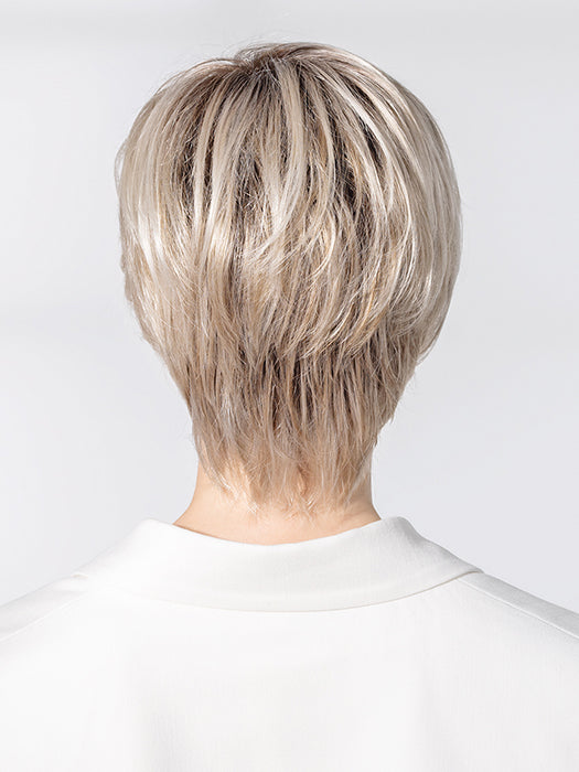 SATIN SOFT by Ellen Wille in PEARL BLONDE ROOTED 101.14.1002 | Pearl Platinum and Medium Ash Brown with Winter White Blend and Shaded Roots