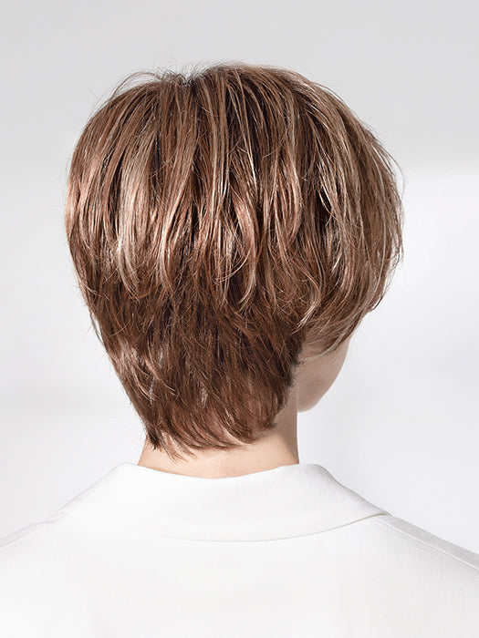 SATIN SOFT by Ellen Wille in 830.26.27 | Medium Brown Blended with Light Auburn, Light Golden Blonde and Dark Strawberry Blonde Blend with Shaded Roots