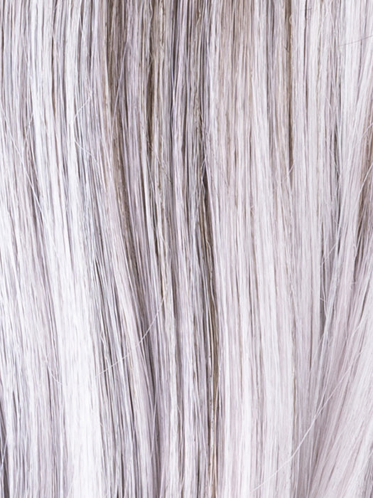 WHITE LAVENDER TIPPED | Icy platinum with Lavender Undertones Intensifying Towards the Tips with Shaded Roots