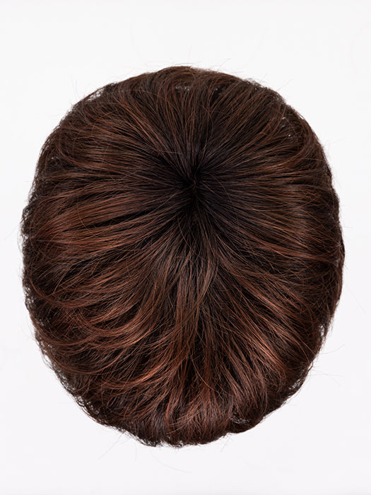 CINNAMON BROWN ROOTED 33.30.29 | Dark and Light Auburn with Copper Red Blend and Shaded Roots
