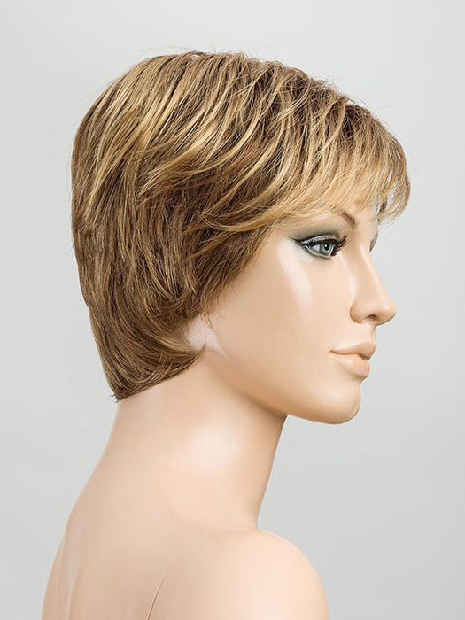 LIGHT BERNSTEIN ROOTED 12.26.27 | Lightest Brown, Light Golden Blonde, and Dark Strawberry Blonde Blend with Shaded Roots