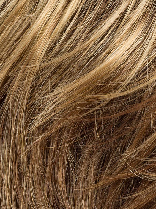 LIGHT BERNSTEIN ROOTED 12.26.27 | Lightest Brown, Light Golden Blonde, and Dark Strawberry Blonde Blend with Shaded Roots