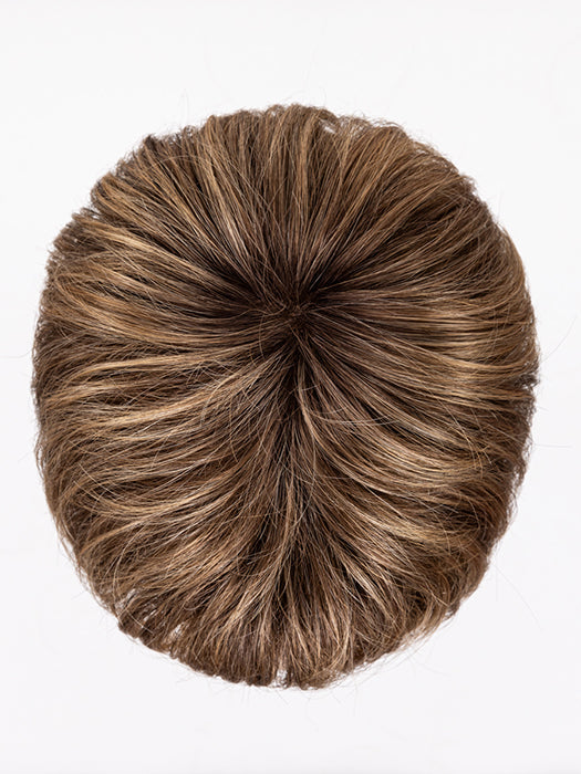 LIGHT BERNSTEIN ROOTED 12.26.27 | Lightest Brown, Light Golden Blonde, and Dark Strawberry Blonde Blend with Shaded Roots