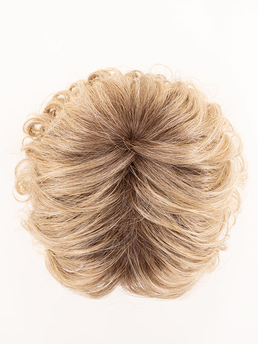 BAHAMA BEIGE SHADED 16.22.20 | Medium Blonde, Light Neutral Blonde, and Light Strawberry Blonde Blend with Shaded Roots