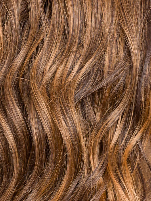 CHESTNUT SHADED 830.31.6 | Medium Brown Blended with Light Auburn and Light Reddish Auburn with Dark Brown Blend with Shaded Roots