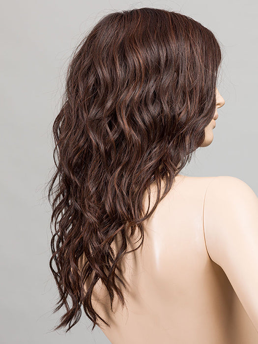 DARK CHOCOLATE SHADED 4.33.6 | Darkest Brown, Dark Auburn and Dark Brown Blend with Shaded Roots