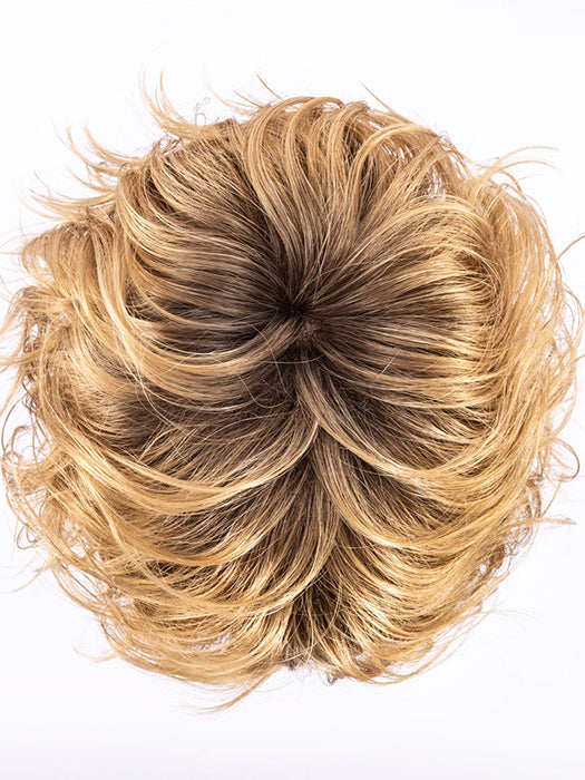 TOFFEE BLONDE ROOTED 27.20 | Dark and Light Strawberry Blonde Blend with Shaded Roots