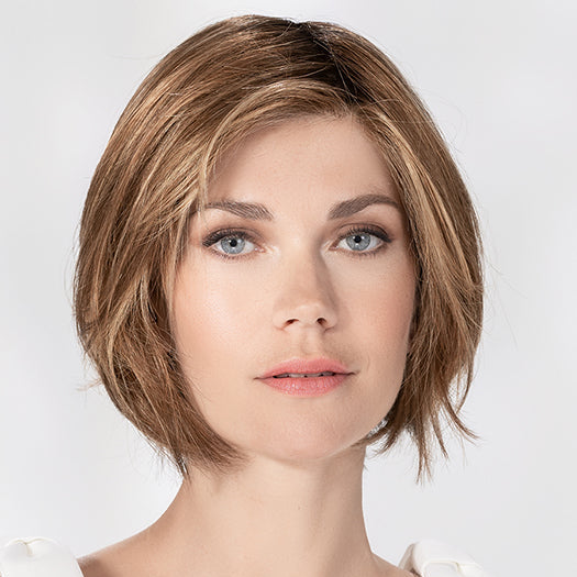 STAR DELUXE by Ellen Wille in LIGHT BERNSTEIN ROOTED 12.27.26 | Lightest Brown and Dark Strawberry Blonde with Light Golden Blonde Blend and Shaded Roots