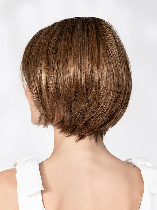 STAR DELUXE by Ellen Wille in LIGHT BERNSTEIN ROOTED 12.27.26 | Lightest Brown and Dark Strawberry Blonde with Light Golden Blonde Blend and Shaded Roots