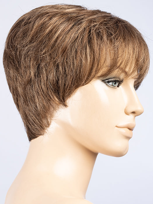 TEAK BROWN SHADED 12.8.20 | Lightest Brown and Medium Brown with Light Strawberry Blonde Blend with Shaded Roots
