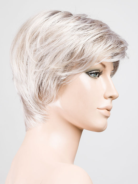SILVER BLONDE ROOTED 60.23 | Pearl White and Lightest Pale Blonde Blend with Shaded Roots