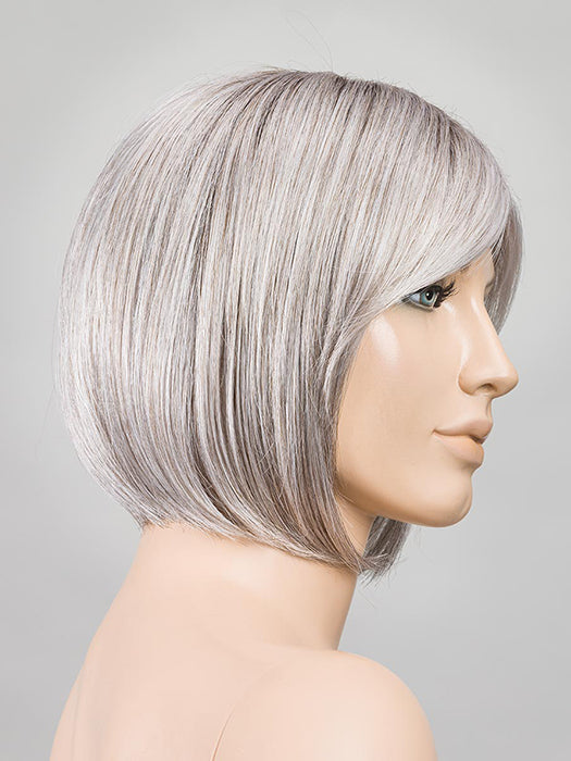 DARK SNOW ROOTED 56.48.60 | Lightest Blonde and Lightest Brown with Pearl White and Grey Blend with Shaded Roots