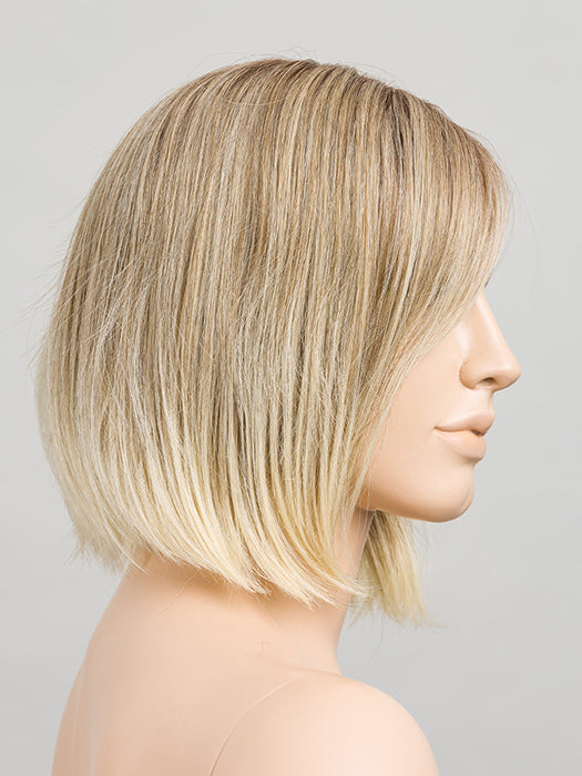 SANDY BLONDE TIPPED 14.16.25 | Medium Ash Blonde and Medium Blonde with Lightest Golden Blonde Blend and Lighter Tipped Ends and Shaded Roots